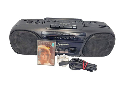 Panasonic fs430 boombox - panasonic, rx-fs430