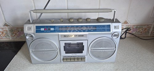 Vtg sharp 4646 ghetto - gf-4646,
