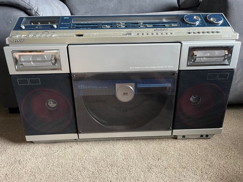 Sharp 2000e rare boombox - sharp, vz‑2000e,