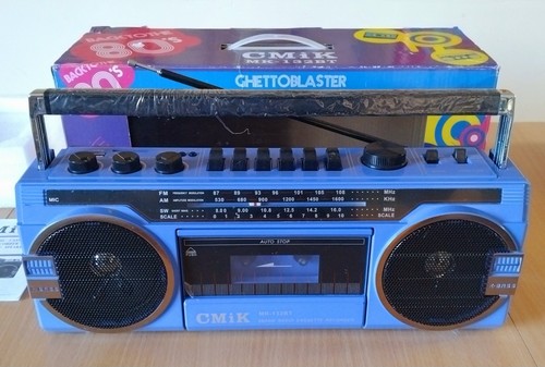 Cm1k ghettoblaster blue - ghettoblaster,