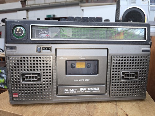Vintage sharp 8080 - gf-8080, boombox