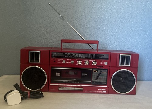 Panasonic c37l red boombox - rx-c37l,