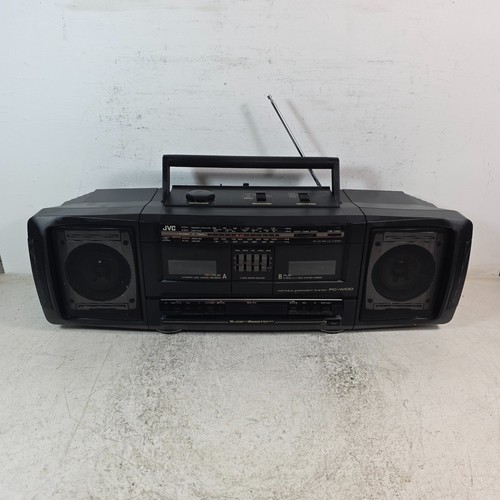 Jvc vintage boombox w100 - boombox, pc-w100