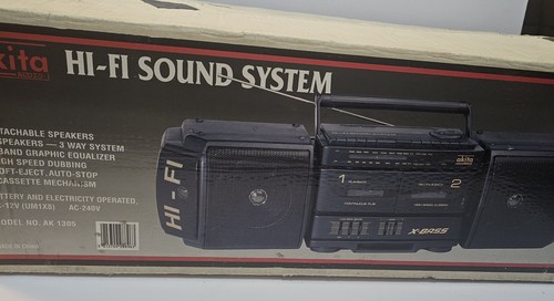 Akita ak1305 vintage boombox - ak1305,