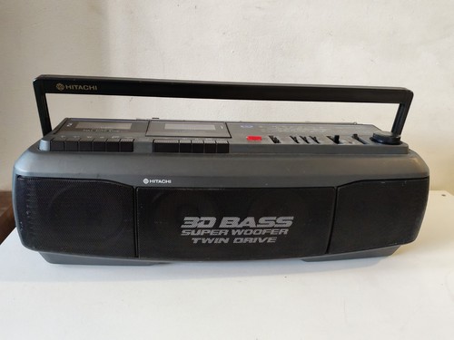 Hitachi trk 3d40e boombox - hitachi,