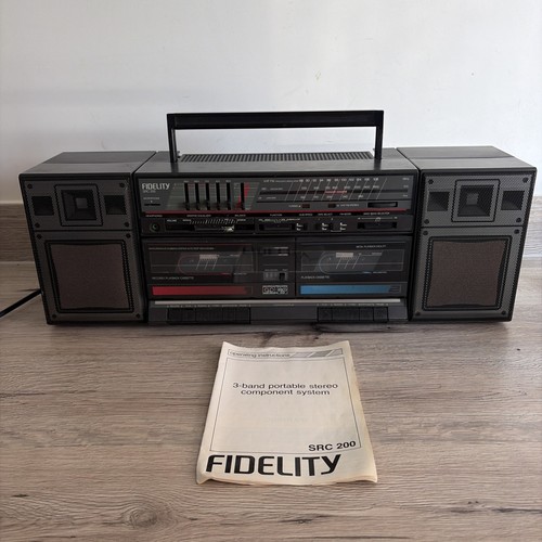 Rare vintage 1980s fidelity - vintage,