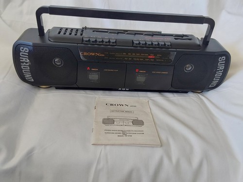Crown g738 boombox ghetto - crown, sz-g738