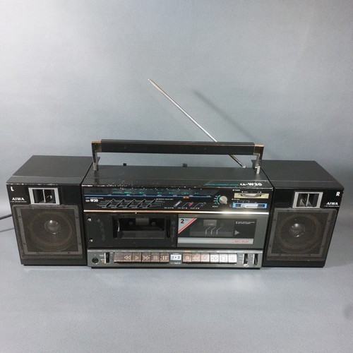 Aiwa w30 stereo cassette - aiwa,