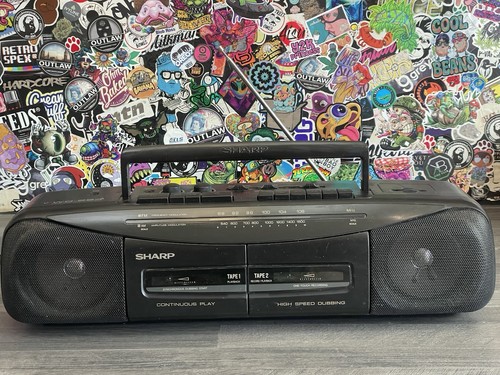 Vintage sharp 284 boombox - vintage,