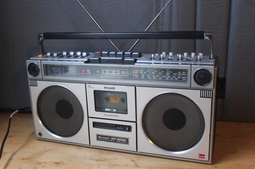 Sharp 9090e boombox - gf-9090e,