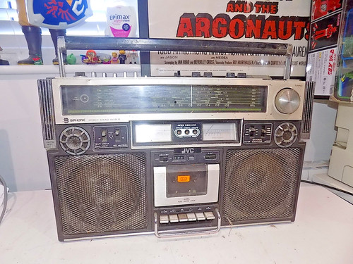 Jvc 838 boombox radio - jvc,