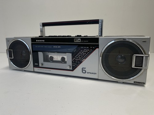Vintage sanyo m7735l silver - sanyo, 6