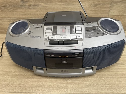 Aiwa csd es577 ghetto blaster - aiwa,